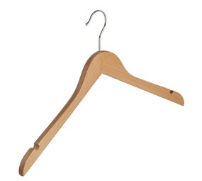 DER KLEIDERBÜGELRIESE Blusen / Hemdenbügel (gewinkelt) Lotusholz natur lackiert mit Rockkerben DER KLEIDERBÜGELRIESE Blusen / Hemdenbügel (gewinkelt) Lotusholz natur lackiert mit Rockkerben