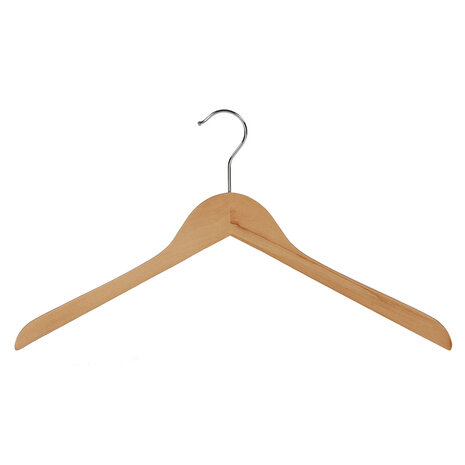 Blusen / Hemdenbügel (gewinkelt) Lotusholz natur lackiert Blusen / Hemdenbügel (gewinkelt) Lotusholz natur lackiert