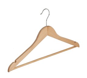 Blusen / Hemdenbügel (flach) Lotusholz natur lackiert mit Rockkerben und anti-rutsch Hosensteg Blusen / Hemdenbügel (flach) Lotusholz natur lackiert mit Rockkerben und anti-rutsch Hosensteg