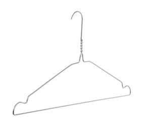 Draht / Wäschereibügel Metall verzinkt (Ø 2,7 mm) mit Rockkerben Draht / Wäschereibügel Metall verzinkt (Ø 2,7 mm) mit Rockkerben