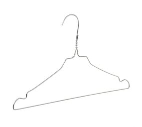 Draht / Wäschereibügel Metall verzinkt (Ø 2,7 mm) mit Rockkerben Draht / Wäschereibügel Metall verzinkt (Ø 2,7 mm) mit Rockkerben