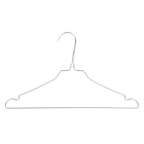 Draht / Wäschereibügel Metall verzinkt (Ø 2,7 mm) mit Rockkerben Draht / Wäschereibügel Metall verzinkt (Ø 2,7 mm) mit Rockkerben