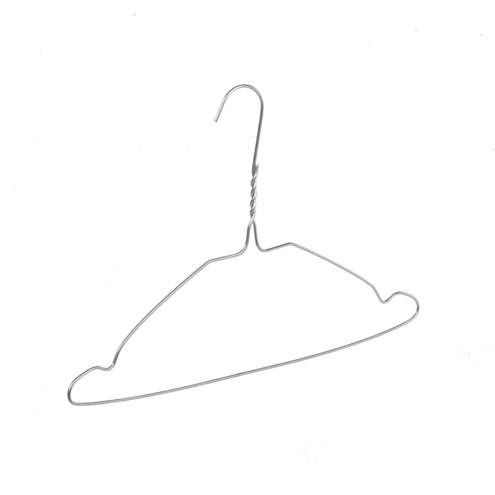 Draht / Wäschereibügel Metall verzinkt (Ø 2,2 mm) mit Rockkerben Draht / Wäschereibügel Metall verzinkt (Ø 2,2 mm) mit Rockkerben