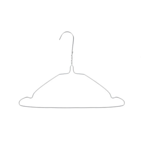 Draht / Wäschereibügel Metall verzinkt (Ø 2,2 mm) mit Rockkerben Draht / Wäschereibügel Metall verzinkt (Ø 2,2 mm) mit Rockkerben