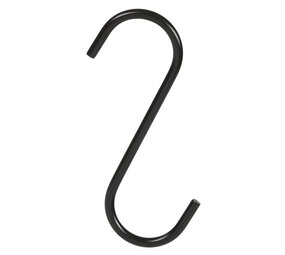 S-Haken Metall schwarz S-Haken Metall schwarz