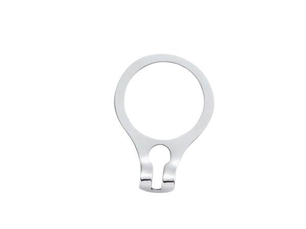 DER KLEIDERBÜGELRIESE Anti-Diebstahlring Metall verchromt DER KLEIDERBÜGELRIESE Anti-Diebstahlring Metall verchromt