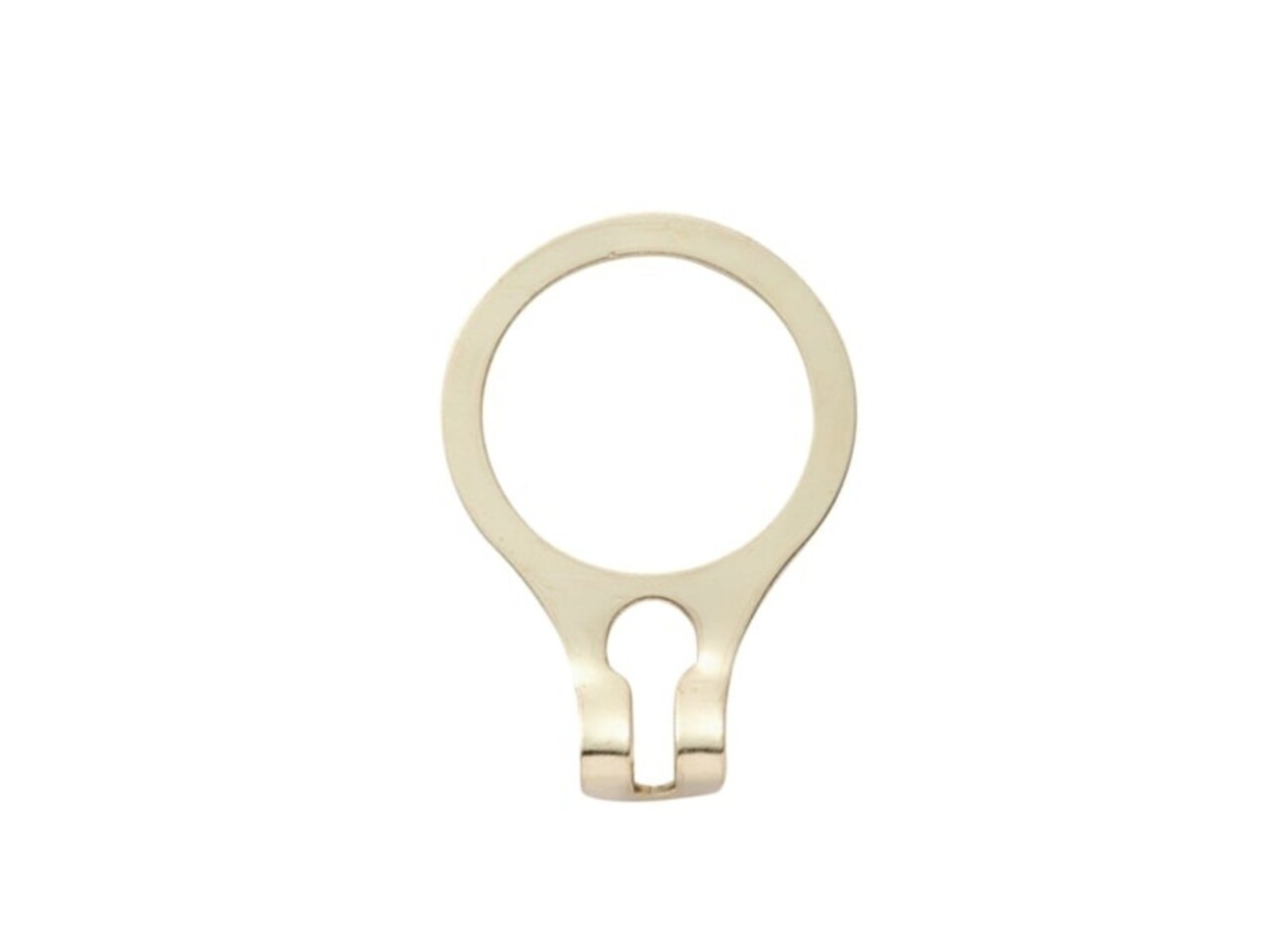 Anti-Diebstahlring Metall verchromt