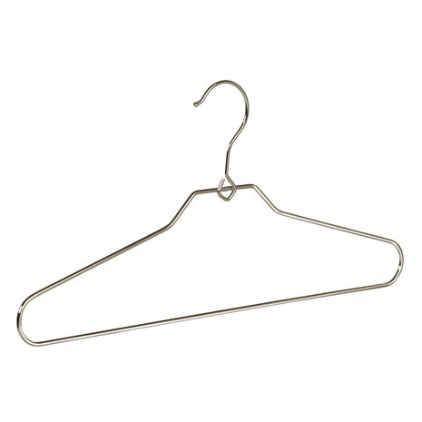 Verchromter Metall-Hosenbügel