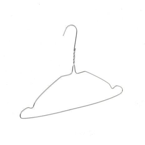 Draht / Wäschereibügel Metall verzinkt (Ø 2,2 mm) mit Rockkerben Draht / Wäschereibügel Metall verzinkt (Ø 2,2 mm) mit Rockkerben