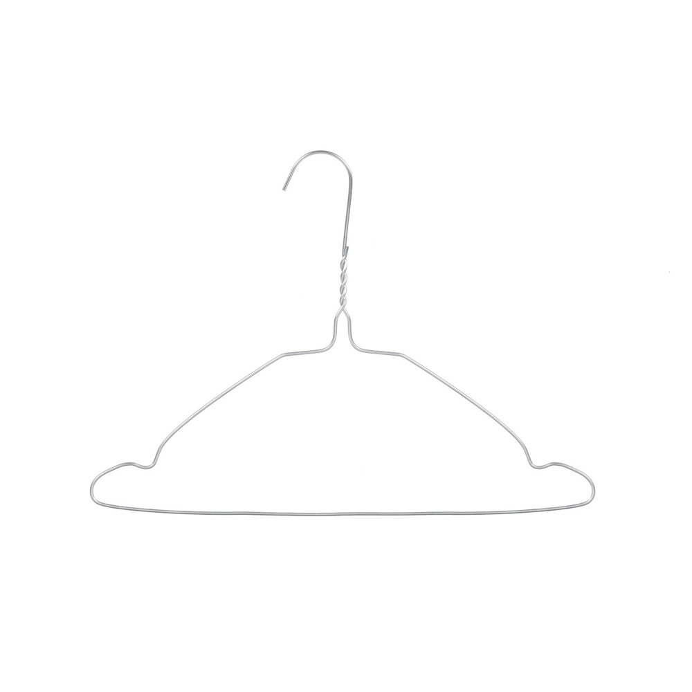 Draht / Wäschereibügel Metall verzinkt (Ø 2,2 mm) mit Rockkerben Draht / Wäschereibügel Metall verzinkt (Ø 2,2 mm) mit Rockkerben