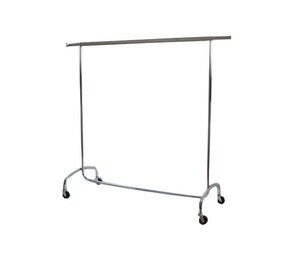 Rollständer verchromt, feste Höhe 150 cm