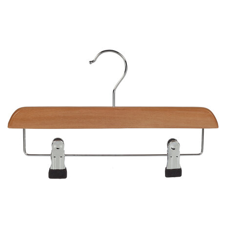 DER KLEIDERBÜGELRIESE Rock / Hosenbügel (Kind) Lotusholz natur lackiert mit anti-rutsch Klammern DER KLEIDERBÜGELRIESE Rock / Hosenbügel (Kind) Lotusholz natur lackiert mit anti-rutsch Klammern