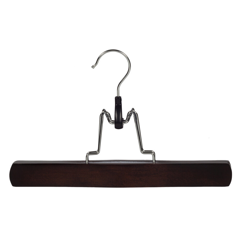 Hosenklemme Buchenholz wenge gebeizt mit Filz Einlage, 27 cm Hosenklemme Buchenholz wenge gebeizt mit Filz Einlage, 27 cm