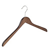 Blusen / Hemdenbügel Buchenholz nussbaum gebeizt, 44 cm Blusen / Hemdenbügel Buchenholz nussbaum gebeizt, 44 cm