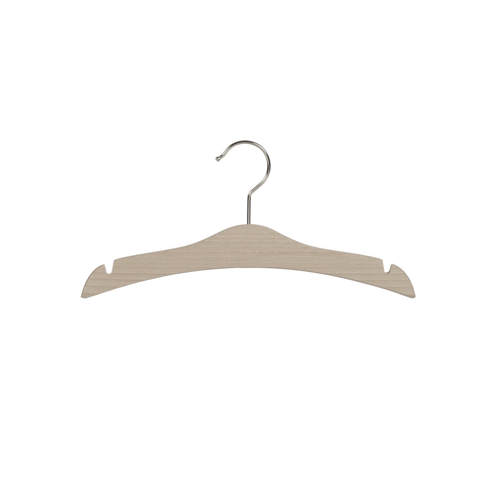 Der Kleiderbügelriese Kinderbügel Buchenholz unlackiert mit Rockkerben, 32 cm Der Kleiderbügelriese Kinderbügel Buchenholz unlackiert mit Rockkerben, 32 cm