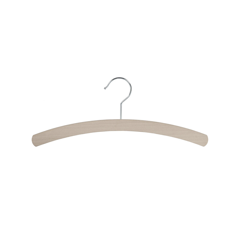 Der Kleiderbügelriese Kinderbügel Buchenholz unlackiert, 26 cm Der Kleiderbügelriese Kinderbügel Buchenholz unlackiert, 26 cm