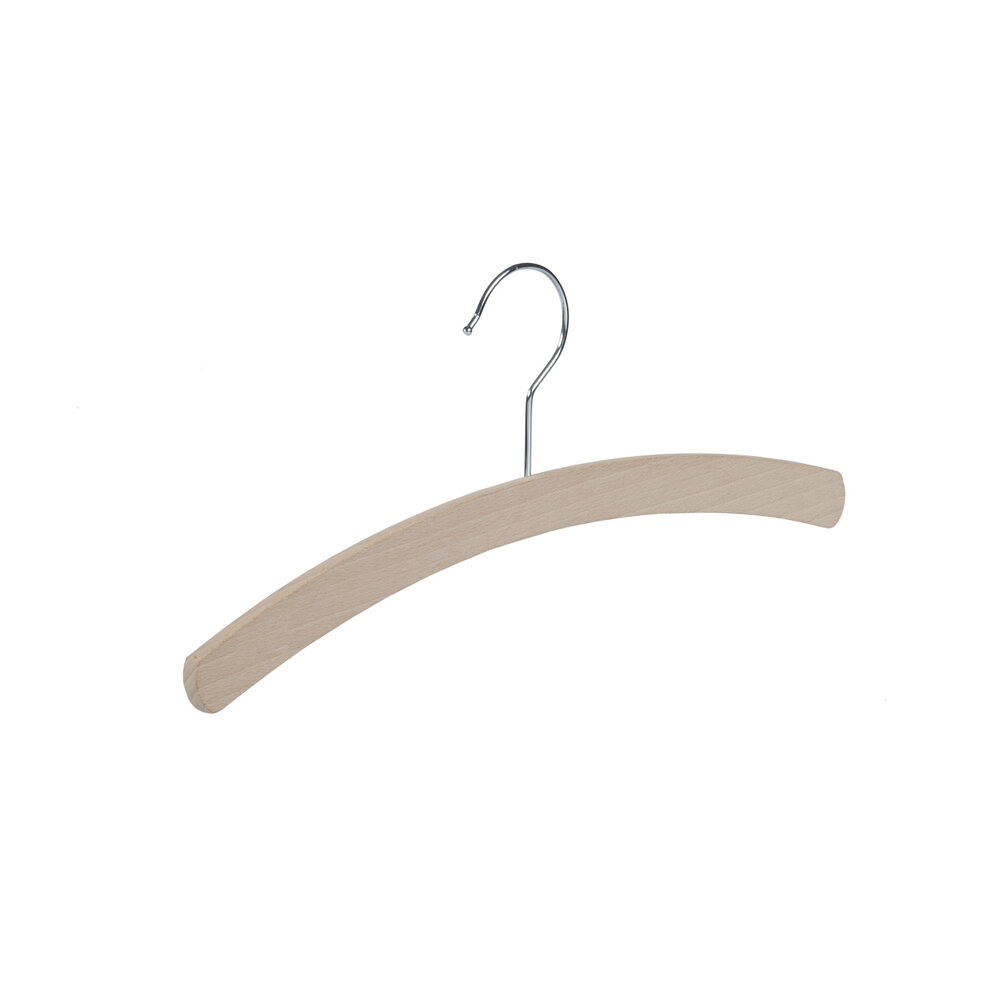Der Kleiderbügelriese Kinderbügel Buchenholz unlackiert, 34 cm Der Kleiderbügelriese Kinderbügel Buchenholz unlackiert, 34 cm