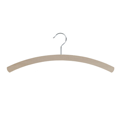 Der Kleiderbügelriese Blusen / Hemdenbügel Buchenholz unlackiert, 42 cm Der Kleiderbügelriese Blusen / Hemdenbügel Buchenholz unlackiert, 42 cm