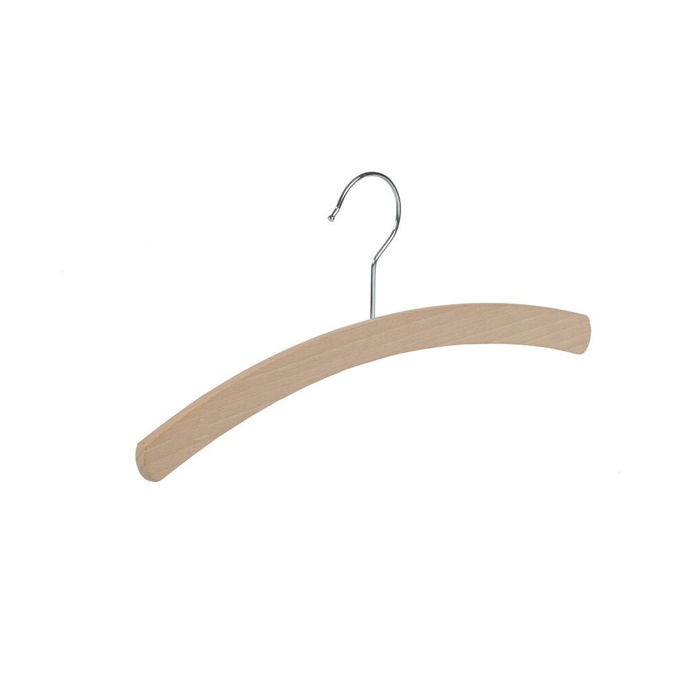 Kinderbügel Buchenholz natur lackiert, 26 cm Kinderbügel Buchenholz natur lackiert, 26 cm