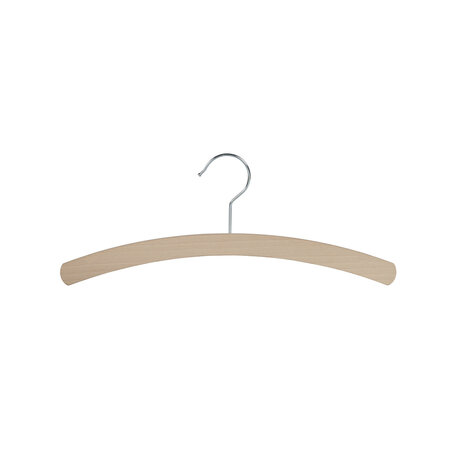 Kinderbügel Buchenholz natur lackiert, 26 cm Kinderbügel Buchenholz natur lackiert, 26 cm