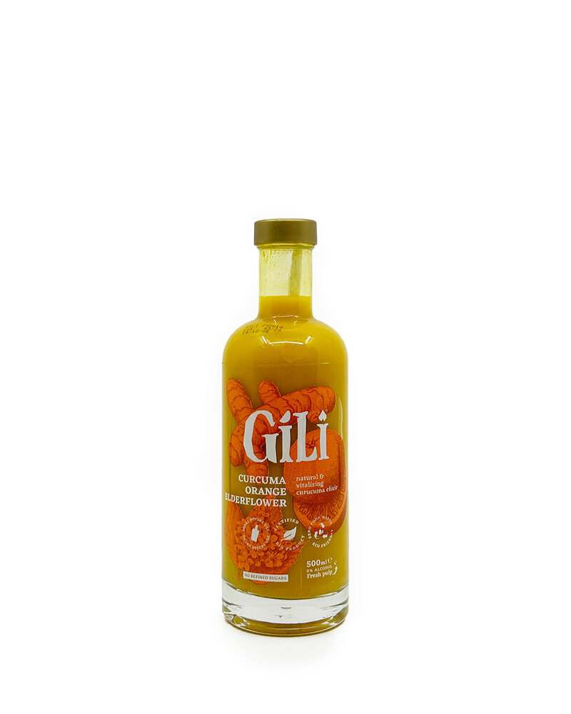 Gili Elixer Curcuma Orange Elderflower 0,5l