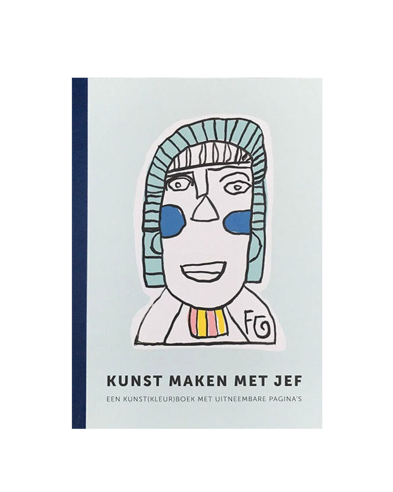 Studio Borgerstein Kunst Maken met Jef kleurboek