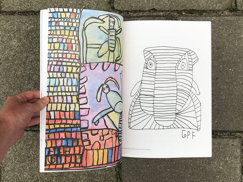 Studio Borgerstein Kunst Maken met Jef kleurboek