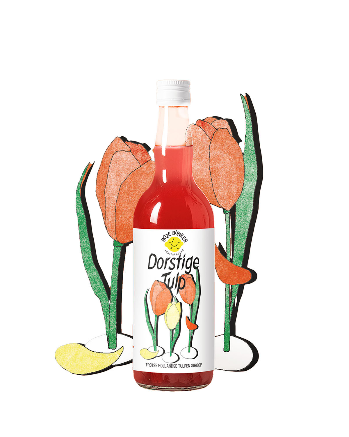 Roze Bunker Roze Bunker Dorstige Tulp