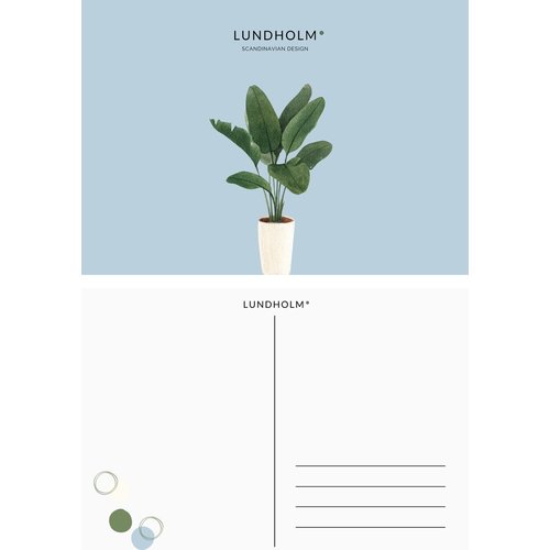 Lundholm Lundholm Wenskaart blanco Tampere plants serie - verjaardagskaart volwassenen - wenskaart - Scandinavisch design | Tampere planten serie blauw Lundholm Lundholm Wenskaart blanco Tampere plants serie - verjaardagskaart volwassenen - wenskaart - Scandinavisch design | Tampere planten serie blauw
