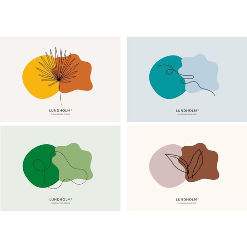Lundholm Lundholm Wenskaarten set 16 stuks blanco kaarten - kaartjes om te versturen A6 formaat - kaartenset kaartjes blanco - verjaardagskaart volwassenen Lundholm Lundholm Wenskaarten set 16 stuks blanco kaarten - kaartjes om te versturen A6 formaat - kaartenset kaartjes blanco - verjaardagskaart volwassenen