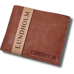 Lundholm Iggesund – Compact Men's Leather Wallet with RFID – Brown Lundholm Iggesund – Compact Men's Leather Wallet with RFID – Brown