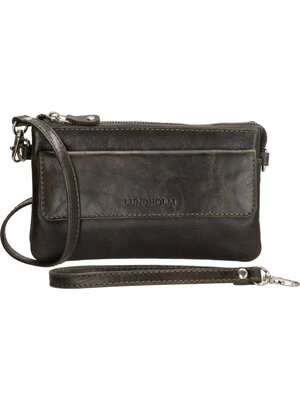 Lundholm Lundholm schoudertas dames top kwaliteit leer olijf groen - schoudertasje dames klein crossbody tas | cadeau voor vriendin tip | Scandinavisch design - Lundholm Myrdal serie