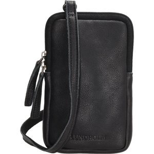 Lundholm Lillehammer – Leather Crossbody Phone Bag – Black Lundholm Lillehammer – Leather Crossbody Phone Bag – Black