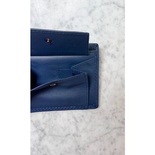 Lundholm Lundholm Dames Portemonnee Azuur Blauw Leer RFID (Anti-Skim) - portemonnee dames billfold vrouwen cadeautjes tip | Scandinavisch design - Göteborg serie