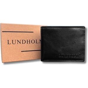 Lundholm Compacte Leren Heren Portemonnee met RFID Lundholm Compacte Leren Heren Portemonnee met RFID