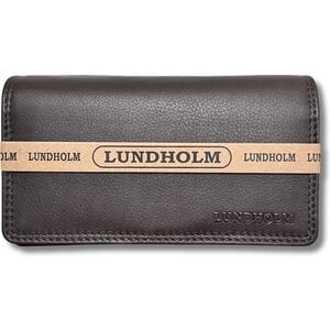 Lundholm Leren Overslag Dames Portemonnee met RFID – Bruin