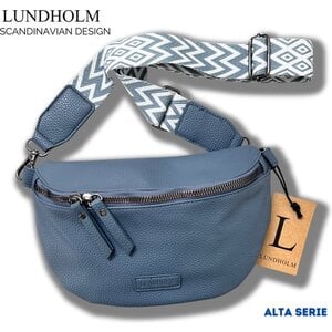 Lundholm Gürteltasche Damen mit Taschengurt – Blau