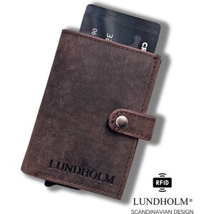 Lundholm Donsö – Leren Pasjeshouder Heren met RFID – Donkerbruin Lundholm Donsö – Leren Pasjeshouder Heren met RFID – Donkerbruin