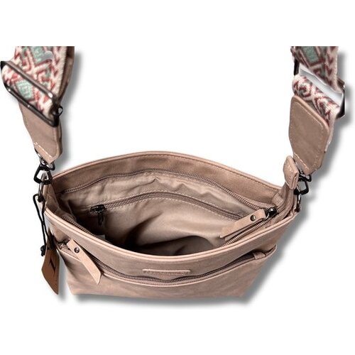Lundholm Lundholm schoudertas dames Taupe met schouderband - schoudertassen dames crossbody tas dames schoudertas - vrouwen cadeautjes | Scandinavisch Design - Lykling Serie Lundholm Lundholm schoudertas dames Taupe met schouderband - schoudertassen dames crossbody tas dames schoudertas - vrouwen cadeautjes | Scandinavisch Design - Lykling Serie