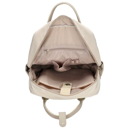 Lundholm Lundholm Abisko Luxe Rugzak - 25L - 15,6 Inch - Laptop Rugzak Handbagage Geschikt -Werktas Schooltas Laptoptas Dames 15.6 inch - Scandinavisch Design - Creme
