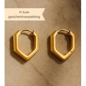 Lundholm Oorringen Dames – Goudkleurig Lundholm Oorringen Dames – Goudkleurig