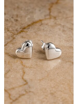 Lundholm Lundholm Kleine Oorknopjes Dames Zilverkleurig Hartje – Premium Stainless Steel Zilverkleurig Lundholm Lundholm Kleine Oorknopjes Dames Zilverkleurig Hartje – Premium Stainless Steel Zilverkleurig