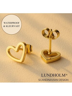 Lundholm Lundholm Luxe Oorknopjes Dames Goudkleurig en Zilverkleurig – Premium Stainless Steel – Verguld – Kleine Hartjes (0.9 cm) Lundholm Lundholm Luxe Oorknopjes Dames Goudkleurig en Zilverkleurig – Premium Stainless Steel – Verguld – Kleine Hartjes (0.9 cm)