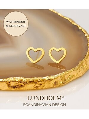 Lundholm Lundholm Kleine Oorknopjes Dames Hartje - Premium Stainless Steel - Verguld - Subtiele Hartjes Oorbellen (0.75 x 0.65 cm) Lundholm Lundholm Kleine Oorknopjes Dames Hartje - Premium Stainless Steel - Verguld - Subtiele Hartjes Oorbellen (0.75 x 0.65 cm)
