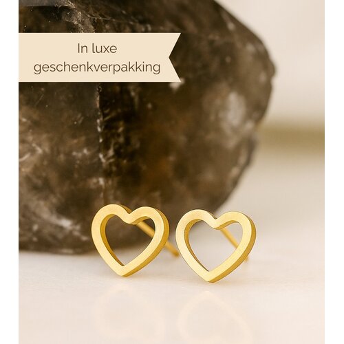 Lundholm Lundholm Kleine Oorknopjes Dames Goudkleurig Hart Sinterklaas Cadeautje Schoencadeautje Meisje - Premium Stainless Steel - Verguld - Subtiele Hartjes Oorbellen (0.75 x 0.65 cm) Lundholm Lundholm Kleine Oorknopjes Dames Goudkleurig Hart Sinterklaas Cadeautje Schoencadeautje Meisje - Premium Stainless Steel - Verguld - Subtiele Hartjes Oorbellen (0.75 x 0.65 cm)