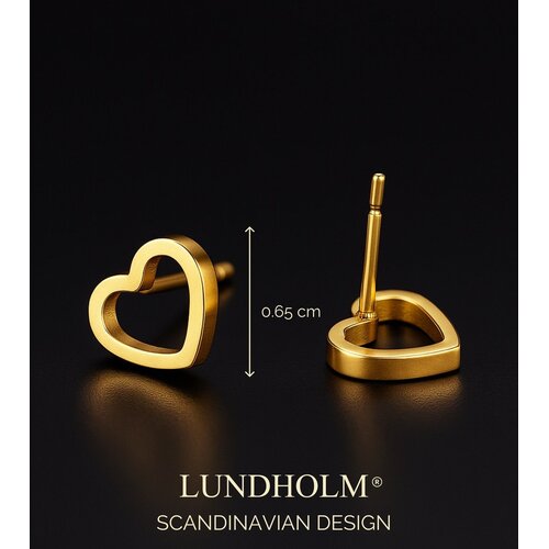 Lundholm Lundholm Kleine Oorknopjes Dames Goudkleurig Hart Sinterklaas Cadeautje Schoencadeautje Meisje - Premium Stainless Steel - Verguld - Subtiele Hartjes Oorbellen (0.75 x 0.65 cm) Lundholm Lundholm Kleine Oorknopjes Dames Goudkleurig Hart Sinterklaas Cadeautje Schoencadeautje Meisje - Premium Stainless Steel - Verguld - Subtiele Hartjes Oorbellen (0.75 x 0.65 cm)