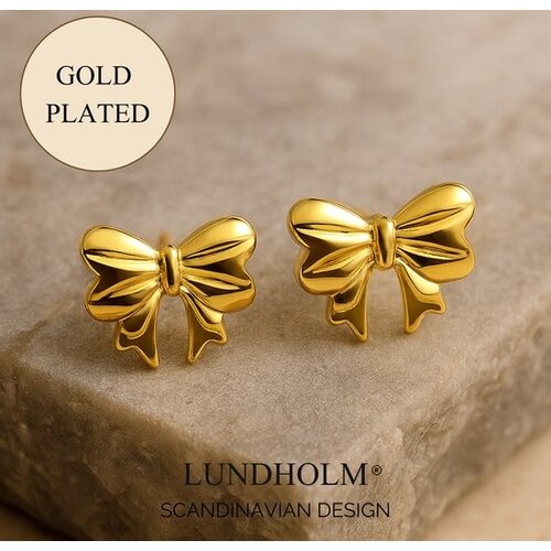 Lundholm Lundholm Oorknopjes Dames Strik - Premium Stainless Steel - Elegante Strik Oorbellen 1.3 x 1 cm - Luxe Geschenkverpakking Lundholm Lundholm Oorknopjes Dames Strik - Premium Stainless Steel - Elegante Strik Oorbellen 1.3 x 1 cm - Luxe Geschenkverpakking