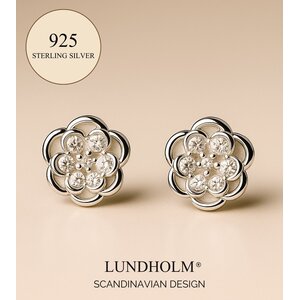 Lundholm Oorknopjes Bloem 0,8 cm – Zilveren (S925) Lundholm Oorknopjes Bloem 0,8 cm – Zilveren (S925)