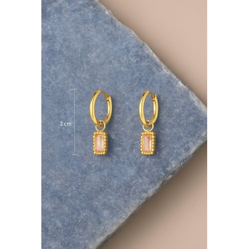 Lundholm Lundholm Oorringen Dames Goudkleurig met Champagne Zirkonia - Premium Stainless Steel Gold Plated - Luxe Oorbellen (2 cm) - Elegant & Classy - Luxe Geschenkverpakking Lundholm Lundholm Oorringen Dames Goudkleurig met Champagne Zirkonia - Premium Stainless Steel Gold Plated - Luxe Oorbellen (2 cm) - Elegant & Classy - Luxe Geschenkverpakking