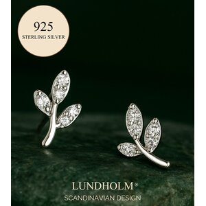 Lundholm Kleine Oorknopjes met Zirkonia 9 x 6 mm – Zilveren (S925) Lundholm Kleine Oorknopjes met Zirkonia 9 x 6 mm – Zilveren (S925)